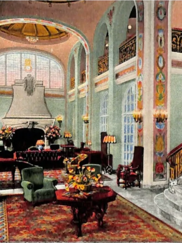 the marker lounge area