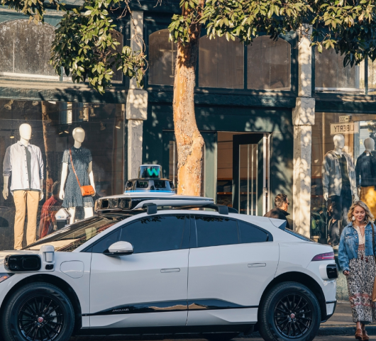 waymo vehicle outside