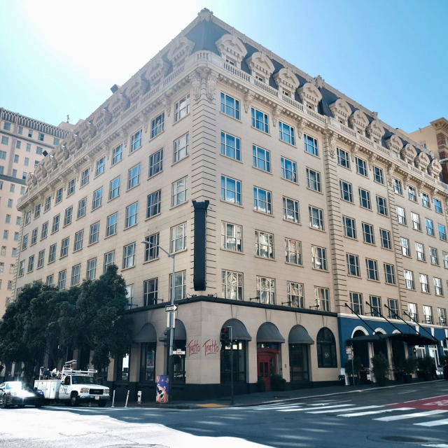 exterior view of the marker on a sunny day