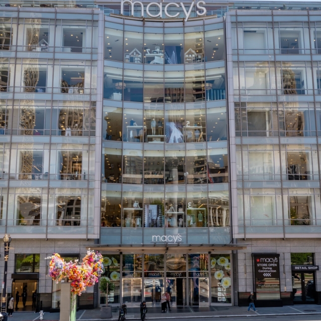 macys store front in union square san francisco