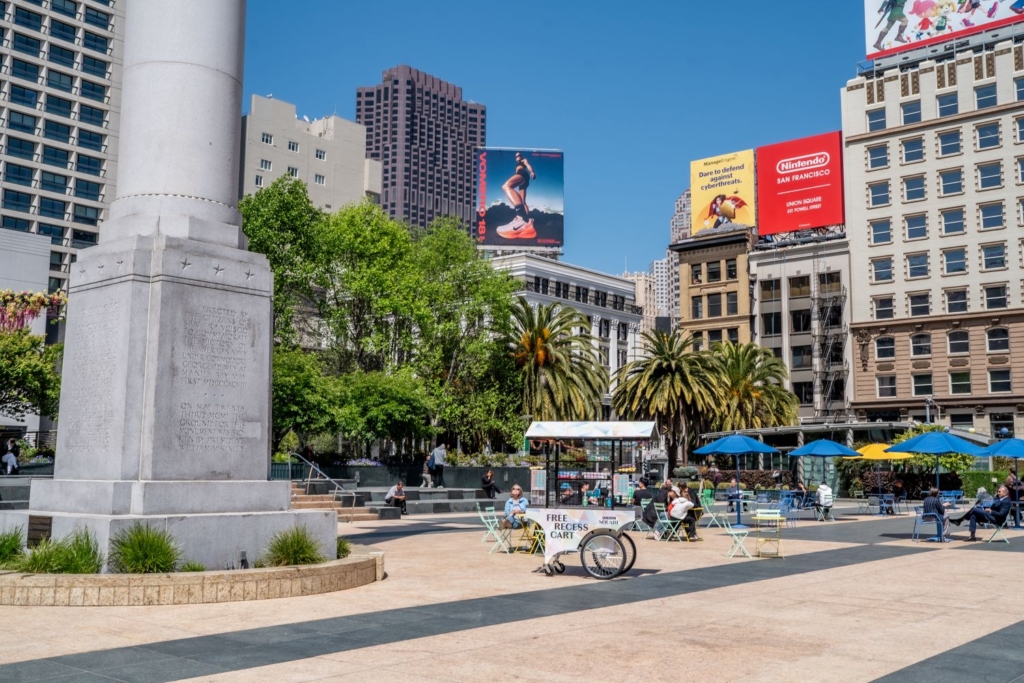 union square in san francisco