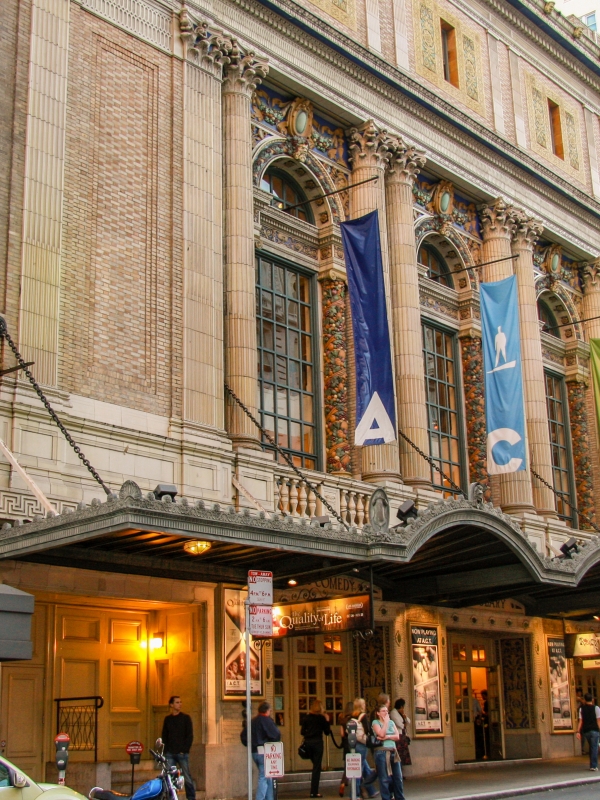Exterior view of the american conservatory theater located in san francisco