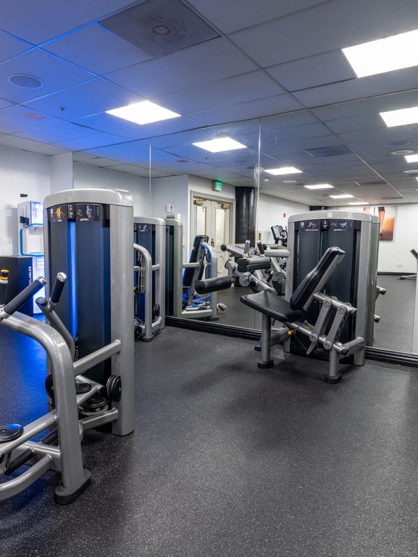 view of workout equipment at The Marker hotel gym