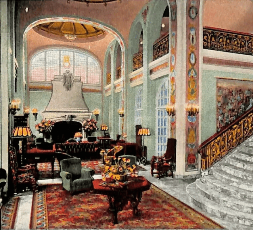 the marker lounge area